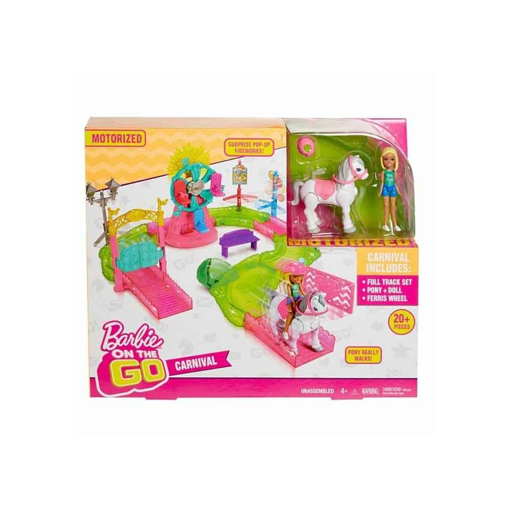 barbie on the go carnival playset